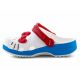 4. Crocs Iam Hello Kitty Classic Jr 209454-100 flip-flops