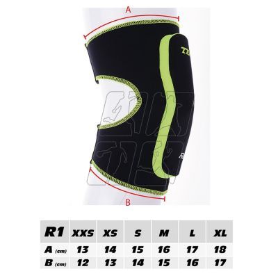 7. Tempish React Pro R1 M floorball knee pads 1350000508