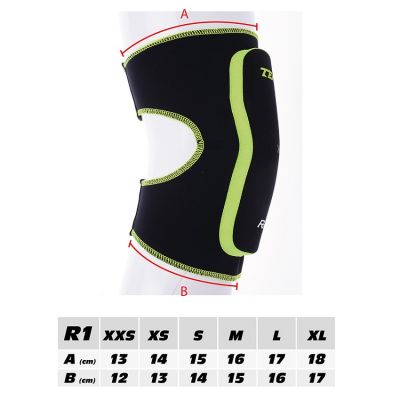 7. Tempish React Pro R1 M floorball knee pads 1350000508
