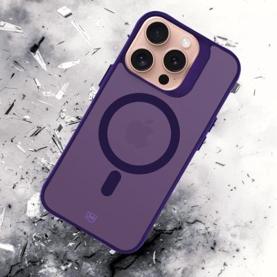 25. 3mk Smoke MagCase for iPhone 16 Pro - Purple