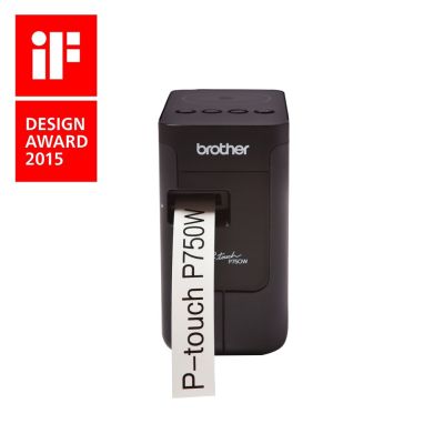 9. Brother PT-P750W Label Printer 180 x 180 DPI 30 mm/s Wired and Wireless HSE/TZe Wi-Fi