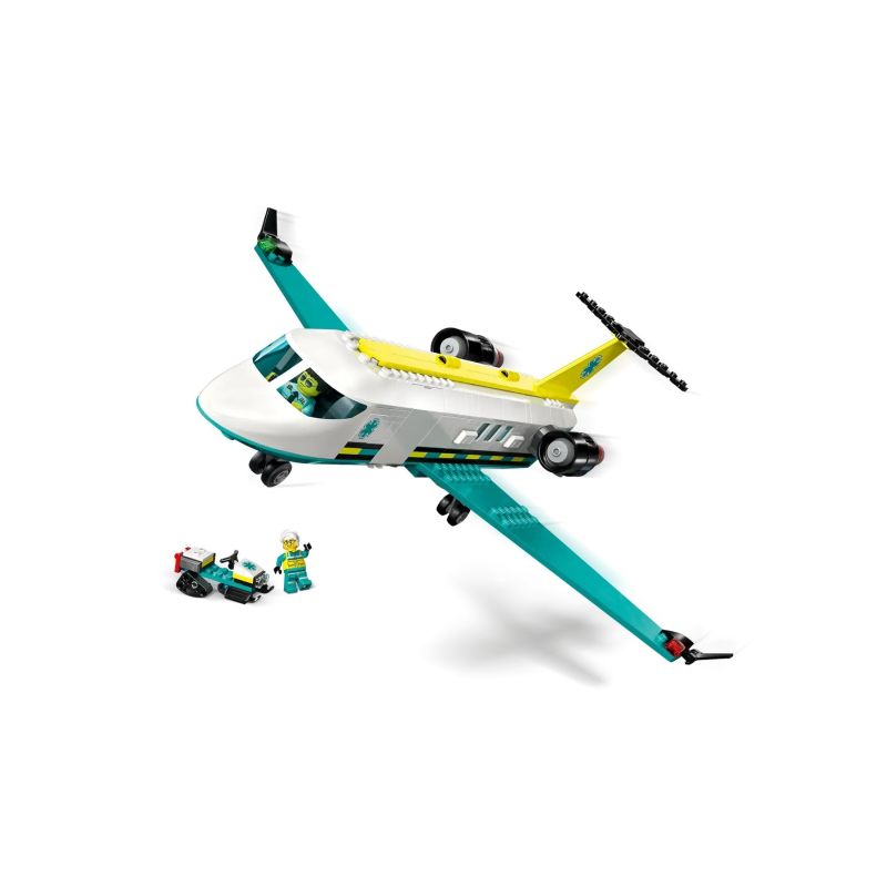 5. LEGO City 60465 Ambulance Plane