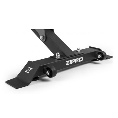 14. ZIPRO SUPERSET Adjustable Workout Bench Adjustable Backrest Adjustable Seat Gym, Home Black