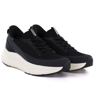 4. Women's black platform sneakers Kobbo Vinceza 102421