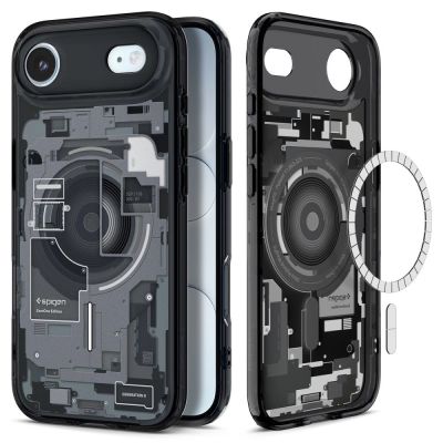 Spigen Ultra Hybrid MagSafe case for iPhone 17 Air Zero One - black