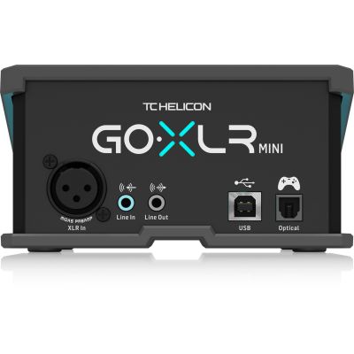 8. TC Helicon Go XLR Mini - USB Audio Mixer and Interface