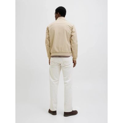 4. Jack&Jones men's jacket JPRBLUBRAD BOMBER JACKET SN 12273393 WHITE PEPPER