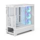12. Fractal Design Pop 2 Air White TG RGB Midi Tower White
