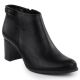 Jezzi ASA125-36 classic women's ankle boots with a block heel