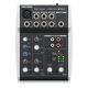 Behringer 502S - 5-channel compact analog mixer with USB interface designed specifically for podcasting, streaming and home recording