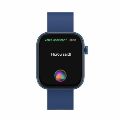 9. Denver SWC-185BU Smartwatch / Sports Watch 4.7 cm (1.85") AMOLED Digital 390 x 450 px Touchscreen Blue