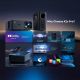 11. Yaber K2s Pro LCD FullHD 1080p Multimedia Projector with JBL Speakers and Subwoofer - Black