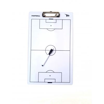 2. Small white tactical board - football