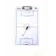 2. Tactical board small white - football