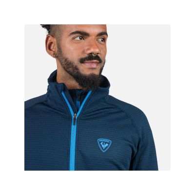 8. Rossignol Blackside Fleece Fz Navy Blue Sweatshirt