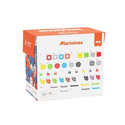 3. MARIOINEX Mini Waffle Constructor Blocks, 300 pieces