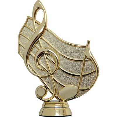 6. Plastic musician figurine - musical note F228/G