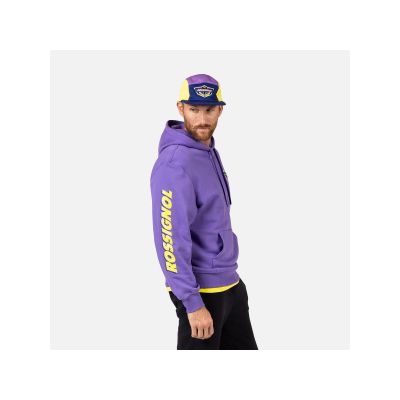 7. ROSSIGNOL Super Hoodie purple