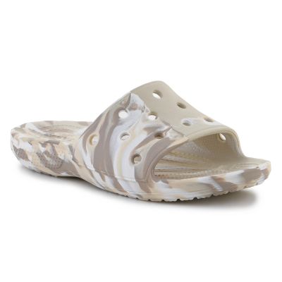 6. Crocs Classic Marbled Slide 206879-2Y3 flip-flops