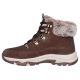 5. Skechers Women’s Waterproof Winter Boots TREGO-SNOW WORRIES 167882 CHOC