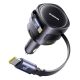3. Baseus Enjoyment Max 90W Car Charger 2 x USB-C + USB-A + USB-C Cable - Black