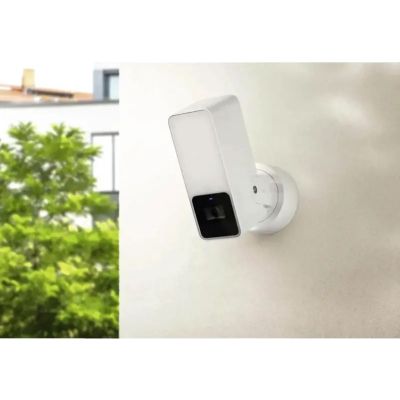 4. Eve Outdoor Cam Motion Sensor Outdoor Surveillance Camera (White)