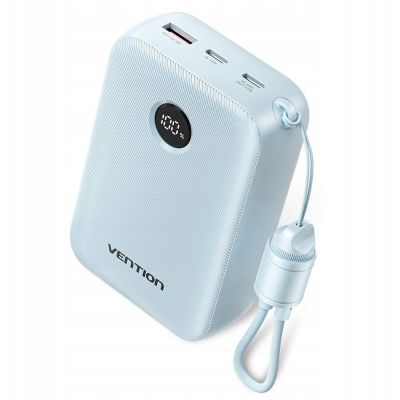 2. Vention Powerbank 20000mAh 2 x USB-C 1x USB-A with display 22.5W blue