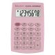 Vector KAV VC-210 PK Pocket Calculator, 8-digit, 64x98.5mm, light pink