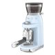 6. Smeg CGF03PBEU Coffee Grinder 150W Blue