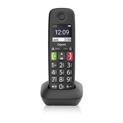 9. Gigaset E290HX Analog/DECT Telephone Caller Name and ID Black