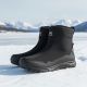 9. Men's waterproof snow boots black DK