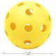 5. UNIHOC MATCH BALL YELLOW ENERO 6 PCS