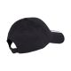2. adidas 3-Stripes New Logo Baseball Cap Black JG1072