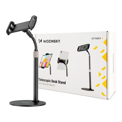 15. Wozinsky Tablet and Phone Desk Stand Black (WTHBK4)