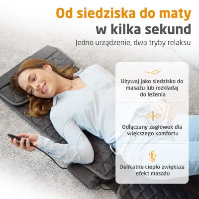 3. Medisana MC 700 office Shiatsu massage mat