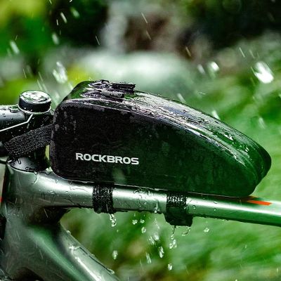 15. Rockbros AS-019 bicycle frame bag waterproof 1.5 l - black