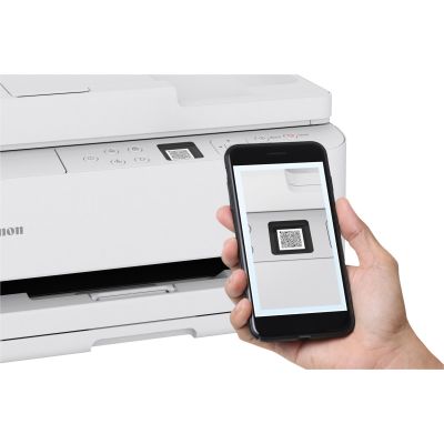 108. Canon Pixma TS7550i white multifunction device