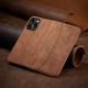 11. Magnet Fancy Case Case for iPhone 13 Pro Max Pouch Card Wallet Card Holder Brown