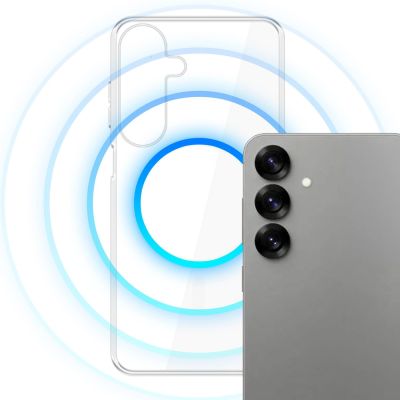 11. 3mk Clear MagCase for Samsung Galaxy S25 - transparent