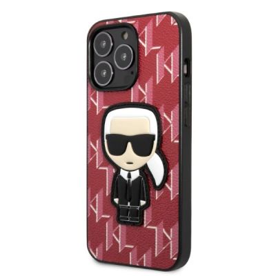 2. Karl Lagerfeld KLHCP13LPMNIKPI iPhone 13 Pro / 13 6.1" hardcase red/red Monogram Ikonik Patch