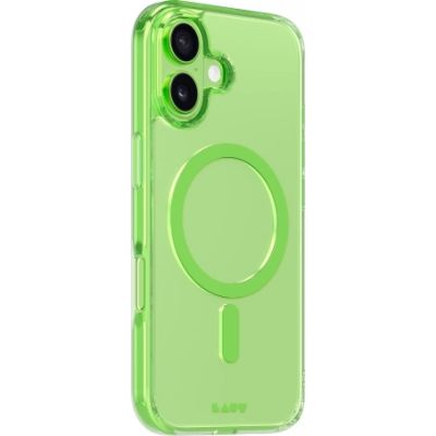3. Laut Crystal Fluro MagSafe Case for iPhone 17 - Green