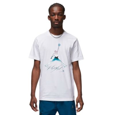 Men's Air Jordan Graphic Crew Flight Tee white - DV8414-100