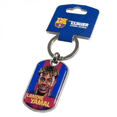 6. FC Barcelona Lamine Yamal keychain original licensed BLL7100