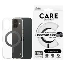 CARE by PanzerGlass Feature Kickstand Case iPhone 16 6.1" black/black MagSafe 1321