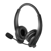 LogiLink BT0060 Headphones/Headset Wireless Headband Office/Call Center Bluetooth Black