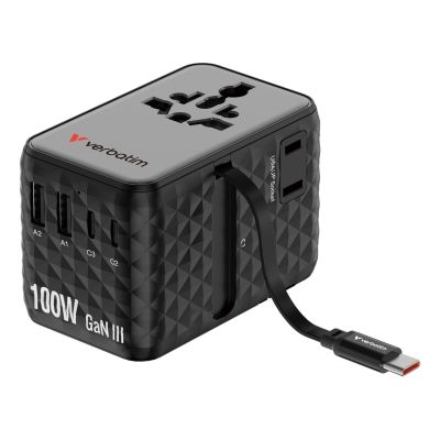 3. Verbatim Charge ´n´ Travel 100W Charger