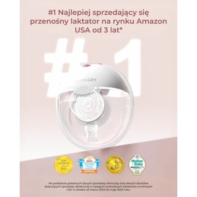 3. Momcozy M5 Double Breast Pump Red