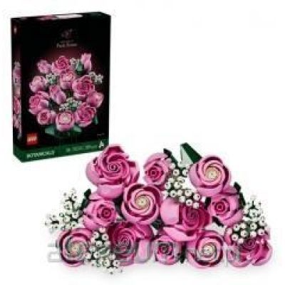35. LEGO Botanical Collection 10374 - Pink Rose Bouquet