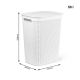 2. ROTHO Laundry basket 50L BRISEN white