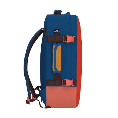 5. CabinZero Classic 44L Tropical Blocks Hiking Backpack - CZ172308